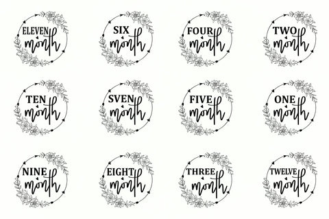 Baby SVG Bundle SVG Regulrcrative 