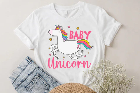 Baby Unicorn SVG SVG FiveStarCrafting 