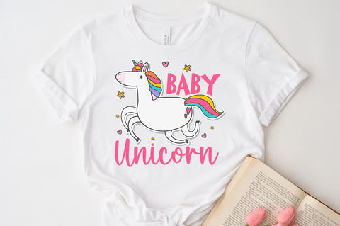 Baby Unicorn SVG SVG FiveStarCrafting 