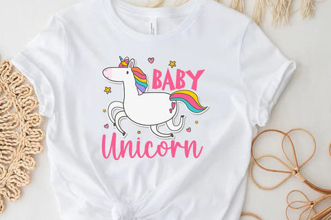Baby Unicorn SVG SVG FiveStarCrafting 