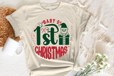 Babys 1st christmas SVG Angelina750 