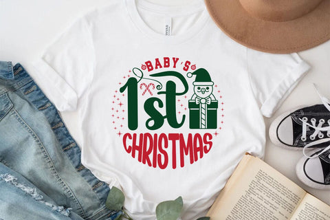 Babys 1st christmas SVG Angelina750 