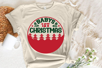 Babys 1st christmas SVG Angelina750 