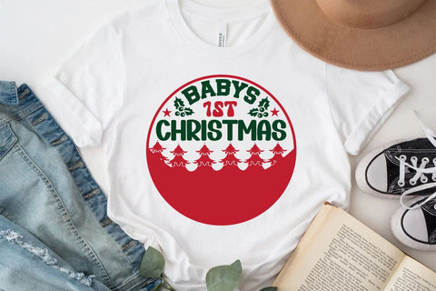 Babys 1st christmas SVG Angelina750 