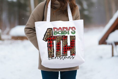 Babys 1th Christmas PNG Design Sublimation Designangry 