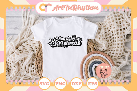 Baby's firs Christmas svg SVG Artinrhythm shop 