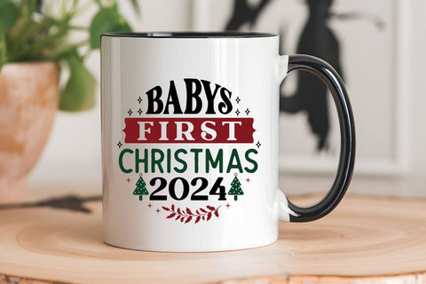 Baby's First Christmas 2024 SVG Angelina750 
