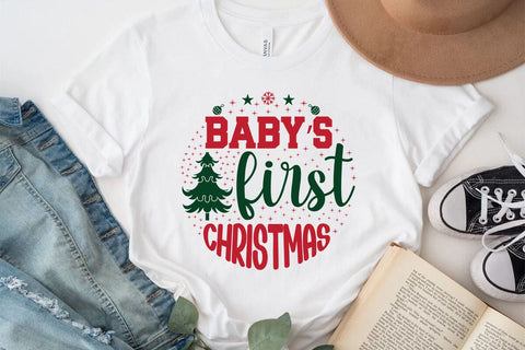 Babys first christmas SVG Angelina750 
