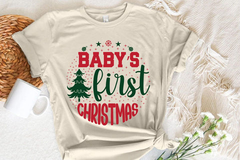 Babys first christmas SVG Angelina750 