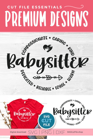 Babysitter svg, baby sitter svg, nanny svg, au pair svg, daycare svg, baby sitter svg, child minder svg SVG SVG Cut File 