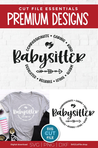 Babysitter svg, baby sitter svg, nanny svg, au pair svg, daycare svg, baby sitter svg, child minder svg SVG SVG Cut File 