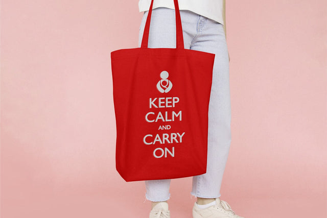 Babywearing Keep Calm and Carry On Embroidery Embroidery/Applique DESIGNS Designed by Geeks 