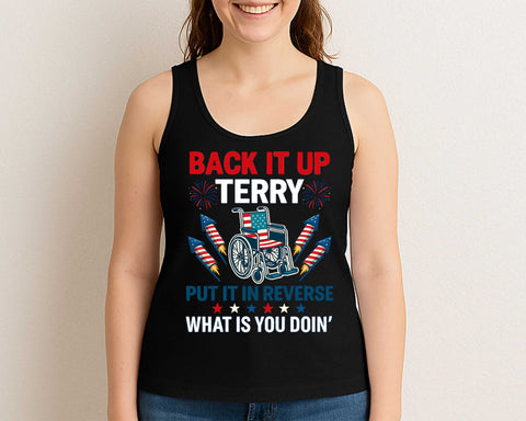 Back It Up Terry SVG 4th of July Funny Fireworks Wheelchair Clipart SVG BillahCrafts 