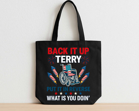 Back It Up Terry SVG 4th of July Funny Fireworks Wheelchair Clipart SVG BillahCrafts 