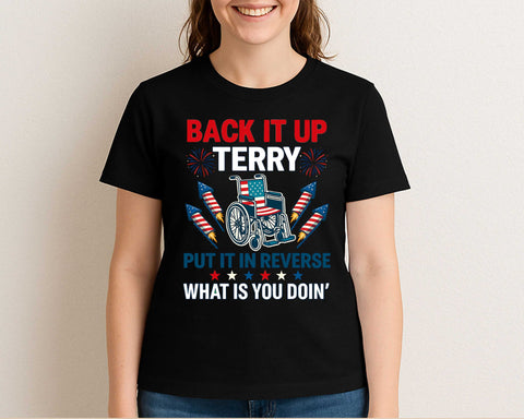 Back It Up Terry SVG 4th of July Funny Fireworks Wheelchair Clipart SVG BillahCrafts 