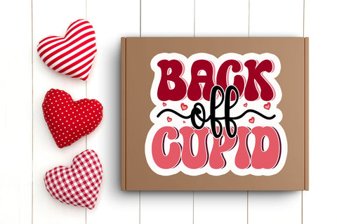 Back off cupid PNG Sticker Sublimation Regulrcrative 