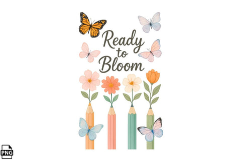 Back to School Butterfly PNG Printable File Sublimation Creativedesigntee 