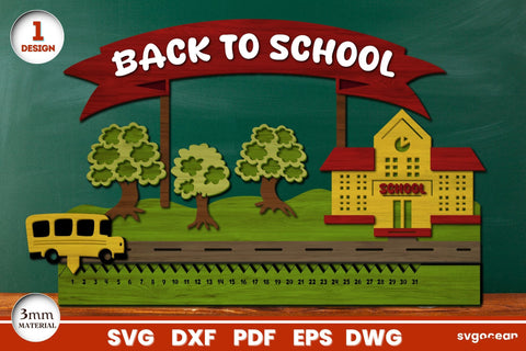 Back To School Countdown SVG SvgOcean 