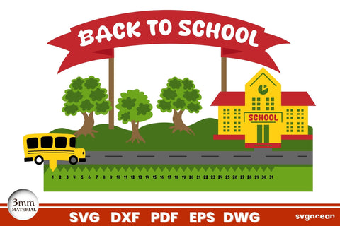 Back To School Countdown SVG SvgOcean 
