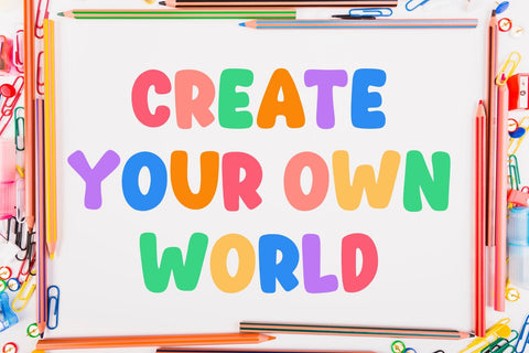 Back To School Font Mozarella 