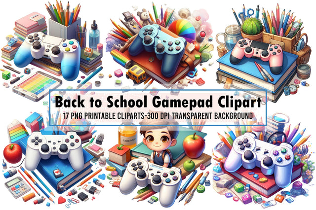 Back to School Gamepad Sublimation Sublimation designartist 