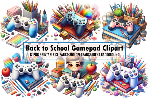 Back to School Gamepad Sublimation Sublimation designartist 