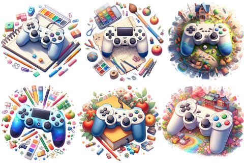 Back to School Gamepad Sublimation Sublimation designartist 