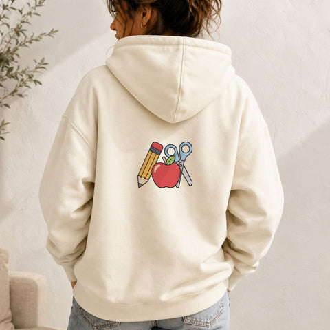 Back to School Pencil Apple Scissors Machine Embroidery Design – Teacher School Supplies Embroidery File Embroidery/Applique DESIGNS PatternFeed8 