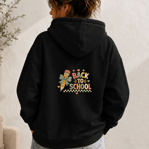 Back to School Pencil Bow Machine Embroidery Design Teacher Student School PES DST Files Embroidery/Applique DESIGNS PatternFeed8 