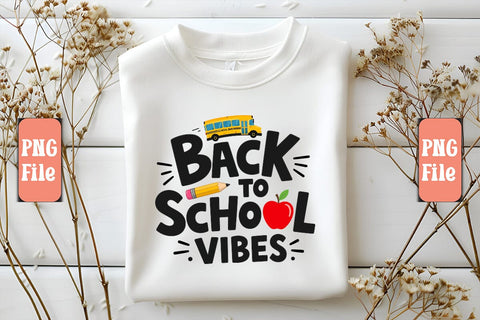Back to School PNG Bundle 01 Sublimation Craftlabsvg24 