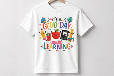 Back to School PNG Good Day for Learning Digital Download SVG BillahCrafts 