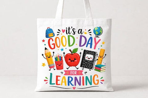 Back to School PNG Good Day for Learning Digital Download SVG BillahCrafts 