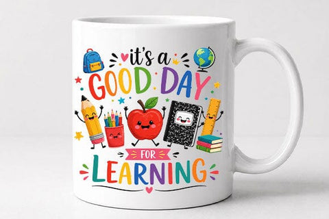 Back to School PNG Good Day for Learning Digital Download SVG BillahCrafts 