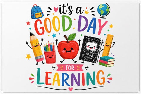 Back to School PNG Good Day for Learning Digital Download SVG BillahCrafts 