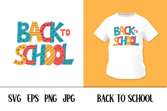 Back to School PNG Sublimation | SVG Digital Download | Cute School Lettering | Print for Kid T Shirt, Mug, Elementary Classroom Posters SVG AnnaViolet_store 