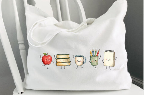 Back to School PNG, Teacher Shirt PNG SVG Pickled Thistle Creative 