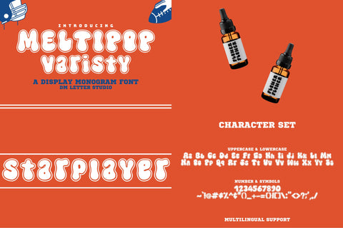 Back to School: Varsity Font Bundle Font Dm Letter Studio 