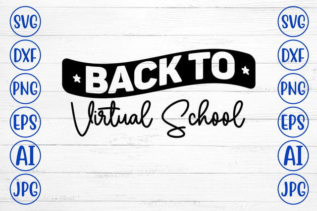 Back To Virtual School SVG Syaman 