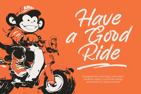 Backline Marker - Texture Brush Font Font Letterena Studios 