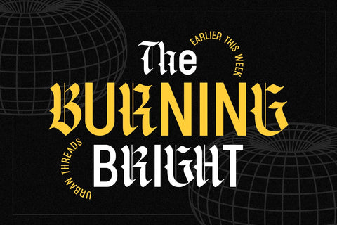 Backrows – Font Combination Font Arterfak Project 