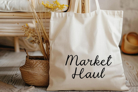 Backyard Blooms Font Cotton White Studio 
