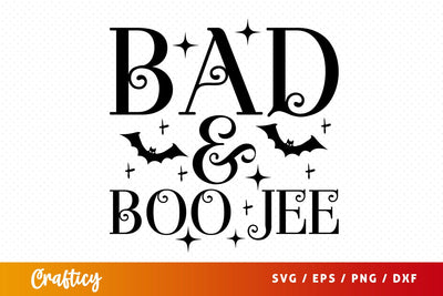 Bad and boo jee SVG Design SVG Designangry 
