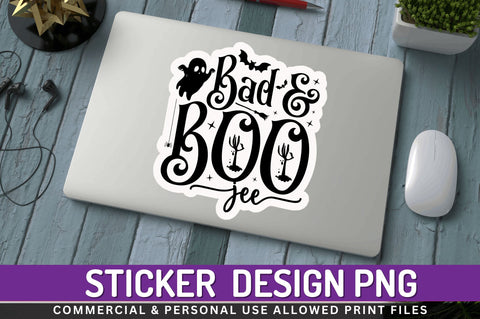 Bad & boo jee Stickers Design Sublimation Regulrcrative 
