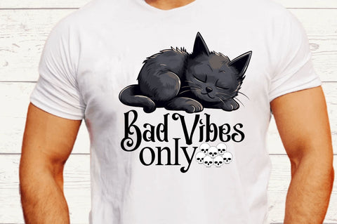 Bad Vibes Only Sublimation Design Sublimation Regulrcrative 
