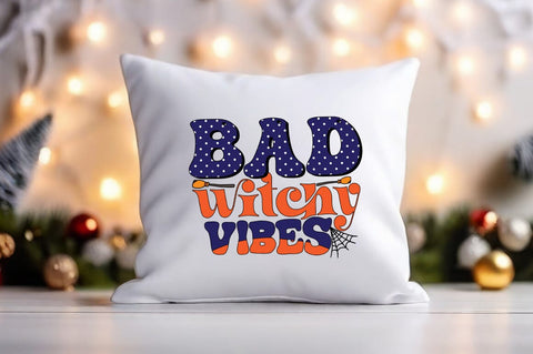Bad Witchy Vibes PNG Design Sublimation Designangry 