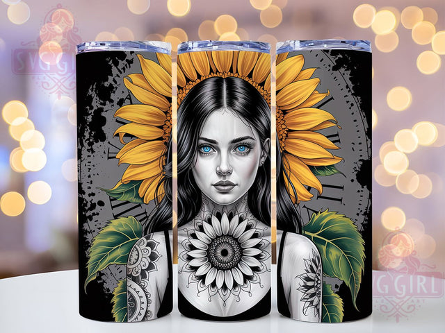 Badass Woman Empowerment Quote Tumbler, Sassy Girls Cup, Empowerment Quote Wrap, Bold Feminist Drinkware, Confident Woman Gift, Fierce Girl Sublimation Tumbler, Attitude Quote Cup Sublimation SvggirlplusArt 