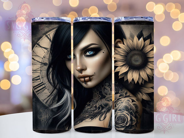 Badass Woman Empowerment Quote Tumbler, Sassy Girls Cup, Empowerment Quote Wrap, Bold Feminist Drinkware, Confident Woman Gift, Fierce Girl Sublimation Tumbler, Attitude Quote Cup Sublimation SvggirlplusArt 