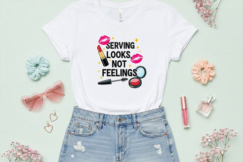 Baddie Aesthetic Png Bundle, Too Hot to Handle, Block His Number, Pretty But Petty, Sassy Digital Clipart, Brat Girl Png, Sublimation Design SVG TiffsCraftyCreations 