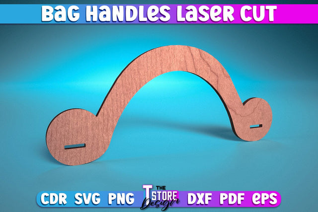 Bag Handles Laser Cut | Accessories Laser Cut Design | CNC Files SVG The T Store Design 