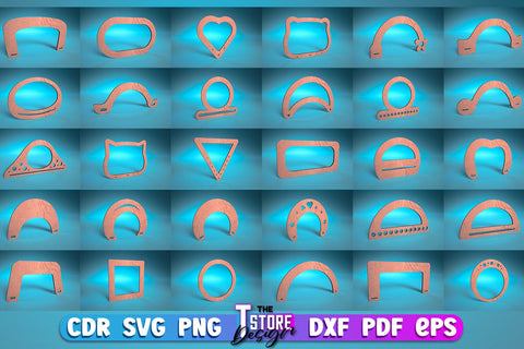 Bag Handles Laser Cut | Accessories Laser Cut Design | CNC Files SVG The T Store Design 